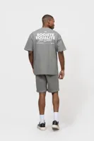 Equalité Societe 2.0 Oversized T-Shirt Heren Grijs - Maat L - Kleur: Grijs | Soccerfanshop