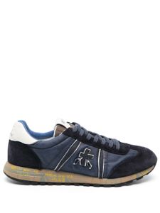 Premiata Lucy 6410 low-top suede sneakers - Bleu