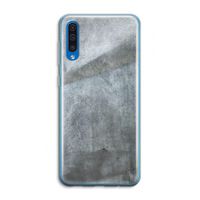 Grey Stone: Samsung Galaxy A50 Transparant Hoesje Grey Stone: Samsung Galaxy A50 Transparant Hoesje