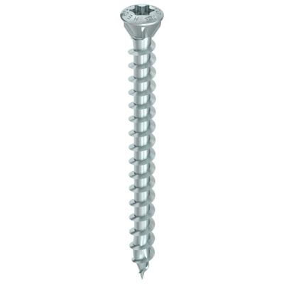 HECO TOPIX-plus vloerschroeven - lenskop verzinkt - 3,5x50 mm - T10 - voldraad - 500 st