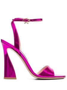 Gianvito Rossi sandales 110 mm à talon sculpté - Rose