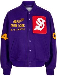 Supreme Tourist "Purple" varsity jacket - Violet