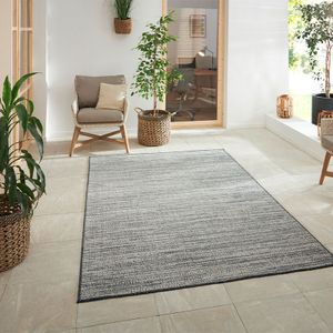 Dubbelzijdig vloerkleed Mélange Zilver - 80x150cm Modern Vloerkleed - 123vloerkleed.nl is de online webshop voor vloerkleden en woonaccessoires.