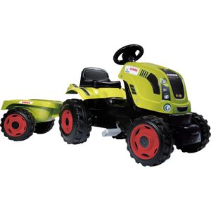 Claas Farmer XL tractor met trailer