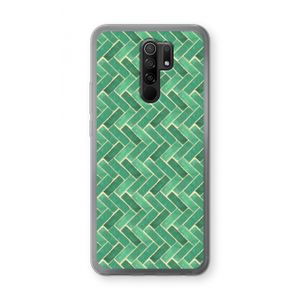Moroccan tiles 2: Xiaomi Redmi 9 Transparant Hoesje