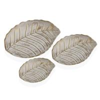 Middenstuk Versa Wit Hout MDF 22 x 5 x 30 cm (3 Onderdelen)