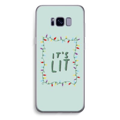 It's Lit: Samsung Galaxy S8 Plus Transparant Hoesje
