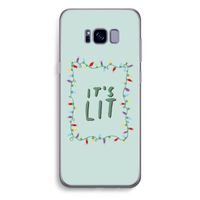 It's Lit: Samsung Galaxy S8 Plus Transparant Hoesje
