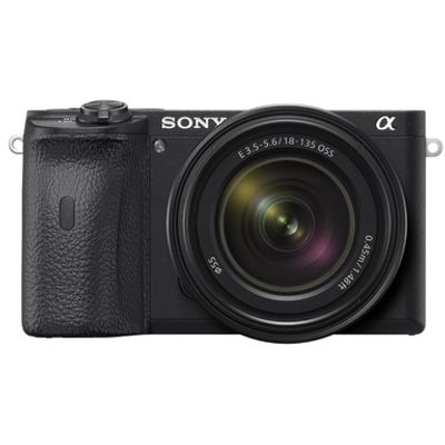 α ILCE6600MB + 18-135mm MILC 24,2 MP CMOS 6000 x 4000 Pixels Zwart