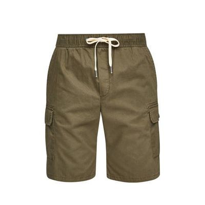 Q/S designed by regular fit cargo short kaki Q/S designed by regular fit cargo short kaki