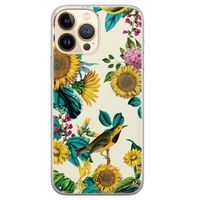 iPhone 13 Pro Max siliconen hoesje - Sunflowers