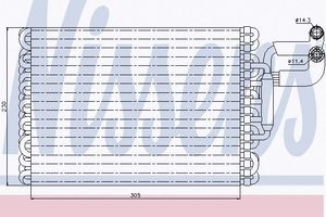 Verdamper, airconditioning 92059