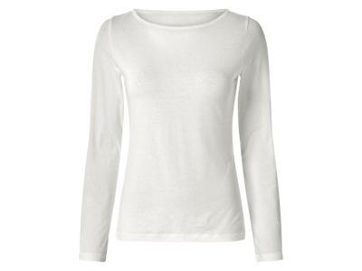 esmara Dames longsleeve (Wit, L (44/46))