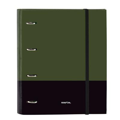 Ringmap Safta Dark forest Zwart Groen 27 x 32 x 3.5 cm