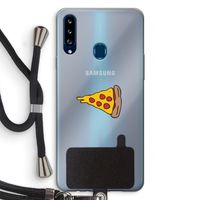 You Complete Me #1: Samsung Galaxy A20s Transparant Hoesje met koord