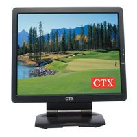 CTX X761A - 17 inch - 1280x1024 - VGA - Zwart - B-Grade - thumbnail