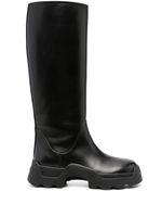 Proenza Schouler bottes en cuir - Noir - thumbnail