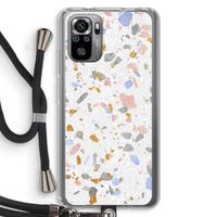Terrazzo N°8: Xiaomi Redmi Note 10S Transparant Hoesje met koord