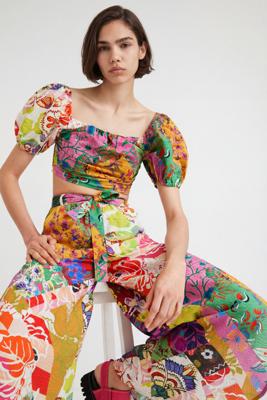Cropped blouse M. Christian Lacroix - MATERIAL FINISHES - S