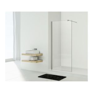 Inloopdouche Sanimar Wet Room Helder Glas 120 x 200 cm Chroom 10 mm Sanimar