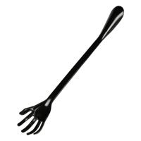 Benson Care Schoenlepel met ruggenkrabber - kunststof - zwart - 48 cm - schoen instaphulp Benson Care Schoenlepel met ruggenkrabber - kunststof - zwart - 48 cm - schoen instaphulp