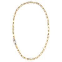 TI SENTO-Milano 3947SY Ketting Closed For Ever zilver goud- en zilverkleurig 80 cm