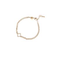 Day&Eve Armband Chunky Clover | Goud