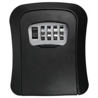 Stahlex Sleutelkluis met cijferslot - kunststof - 16 x 15 x 5 cm - inbraakbeveiliging