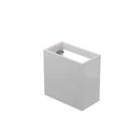 INK - Fontein Onderkast P2O Deur Greeploos Gelakt Universeel Draaiend - 400x220x400 mm - Hg Wit
