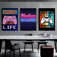 Posters - Hardcore Gamer / Set van 3 - thumbnail