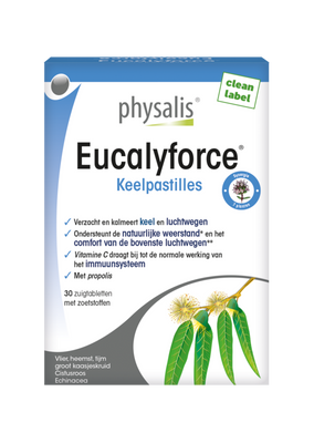 Physalis Eucalyforce Keelpastilles