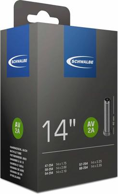 Schwalbe fiets binnenband 14 inch AV 2A