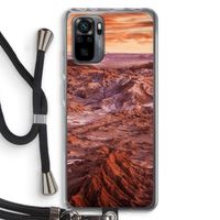 Mars: Xiaomi Redmi Note 10 Pro Transparant Hoesje met koord