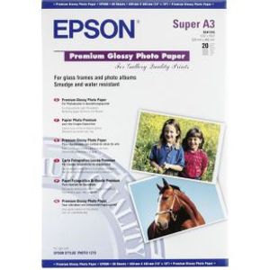 Epson S041316 Premium Glossy Photo Paper A3+ 20 vel 255 gram