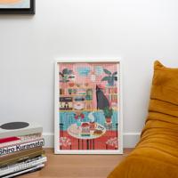 Kat Café (1000 Stukjes)