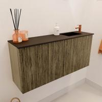 Toiletmeubel Mondiaz Joya | 90 cm | Meubelkleur Dusk | Faye wastafel Urban Rechts | 1 kraangat Toiletmeubel Mondiaz Joya | 90 cm | Meubelkleur Dusk | Faye wastafel Urban Rechts | 1 kraangat