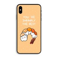 You're Shrimply The Best: iPhone XS Max Biologisch afbreekbaar hoesje