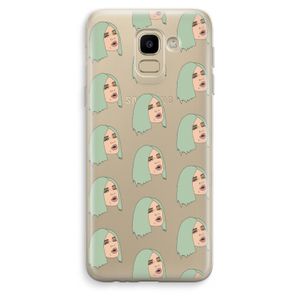 King Kylie: Samsung Galaxy J6 (2018) Transparant Hoesje