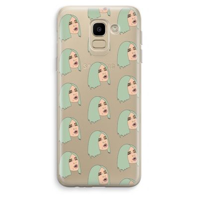 King Kylie: Samsung Galaxy J6 (2018) Transparant Hoesje