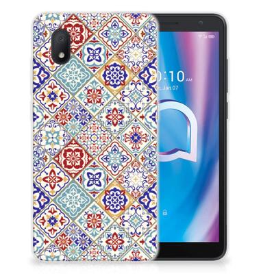 Alcatel 1B (2020) | TPU | Siliconen hoesje | Tiles Color