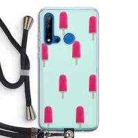Waterijsje: Huawei P20 Lite (2019) Transparant Hoesje met koord