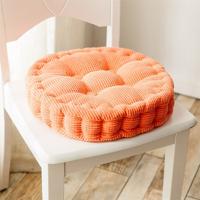 Verdikte ronde computer Stoelkussen vloermatten voor Office klas Home grootte: 43x43cm (oranje) Verdikte ronde computer Stoelkussen vloermatten voor Office klas Home grootte: 43x43cm (oranje)