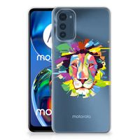 Motorola Moto E32/E32s Telefoonhoesje met Naam Lion Color