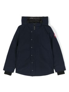 Canada Goose Kids parka Logan à capuche - Bleu