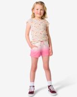 HEMA Kinder Sweatshort Kleurverloop Roze (roze)