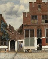 Het straatje van Johannes Vermeer - thumbnail