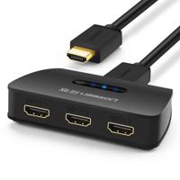 Ugreen HD 1080P 3 Input to 1 Output HDMI 1.4 Splitter HDMI Port Switcher