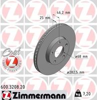 Remschijf Coat Z 600320820