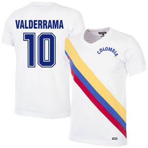 Colombia Retro Shirt 1972-1973 + Valderrama 10