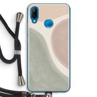 Geo #6: Huawei P20 Lite Transparant Hoesje met koord